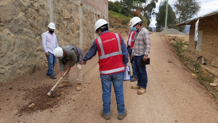 Contraloría Pataz camino vecinal