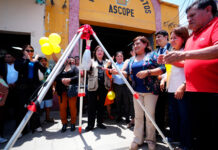 Gore La Libertad colocó primera piedra de mercado de Ascope que financió con s/ 7 millones
