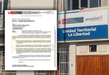 Designación de jefe de Pensión 65 en La Libertad bajo cuestionamiento