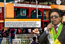 Denuncian que proyecto de pistas y veredas en Salpo podría quedar paralizado por presuntas irregularidades en licitación