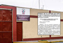Trujillo: cambian al jefe de seguridad del Centro Juvenil de Diagnóstico y Rehabilitación