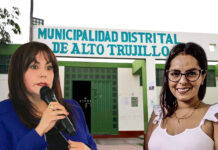Tania Baca renuncia a su cargo en la Municipalidad de Alto Trujillo tras discusión con Diana Tello