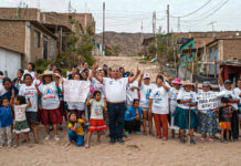 César Sandoval: «Agua, pistas y veredas para los más pobres de La Libertad. Es mi compromiso»