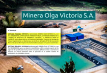 GREMH: Minera Olga Victoria está obligada a paralizar sus labores de manera inmediata