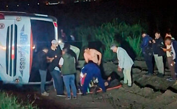 Trujillo: despiste de bus interprovincial de Jr Express deja 13 heridas en vía Evitamiento