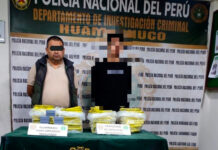 Capturan a sujeto y a un menor de edad por tenencia ilegal de explosivos en Huamachuco
