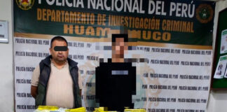 Capturan a sujeto y a un menor de edad por tenencia ilegal de explosivos en Huamachuco