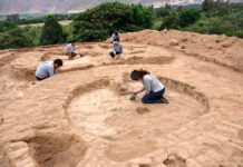 Descubren dos templos de culto al fuego de hace 4,500 años en Virú