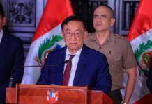 Presidente José Balcázar solicitará facultades legislativas en seguridad ciudadana