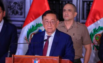 Presidente José Balcázar solicitará facultades legislativas en seguridad ciudadana