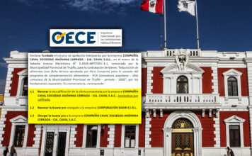 Tribunal interviene en licitación de más de S/ 3 millones en la MPT y revoca buena pro adjudicada a Corporación Dakri