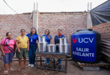 Responsabilidad social: UCV fortalece comedor popular con cocina industrial y tanque de agua
