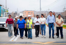 Gobierno regional iniciará renovación de pistas y veredas de doce urbanizaciones de Trujillo