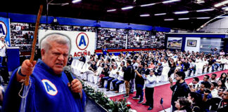 Acuña reaparece y anuncia que expulsarán a “corruptos y desleales”