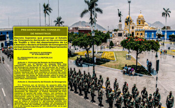 La Libertad: Gobierno prorroga estado de emergencia en Trujillo y Virú