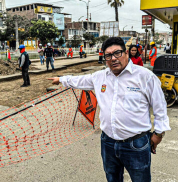 El Porvenir: alcalde defiende obra de la Av. Sánchez Carrión y rechaza sobrevaloración