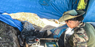 Otuzco: destruyen túnel clandestino y decomisan explosivos valorizados en más de s/ 76 mil en Salpo