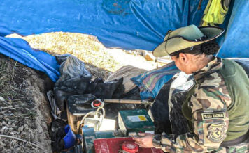 Otuzco: destruyen túnel clandestino y decomisan explosivos valorizados en más de s/ 76 mil en Salpo