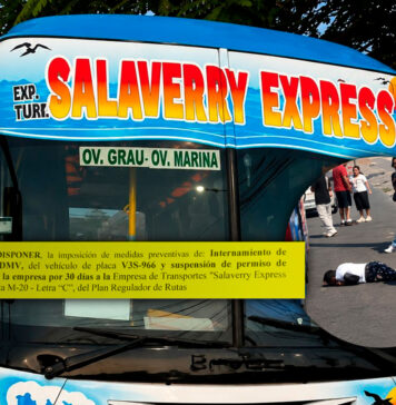 MPT suspende por 30 días a la E.T. Salaverry Express tras accidente que dejó a pasajera adulta mayor herida