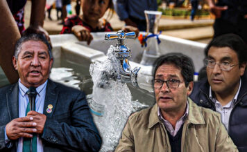 Huamachuco: alcalde Santos Ruiz culpa a Robert Contreras y Arturo Rebaza por falta de agua potable