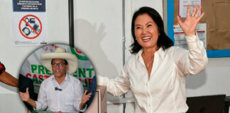 Keiko Fujimori superó en 100 mil votos a Roberto Sánchez en La Libertad