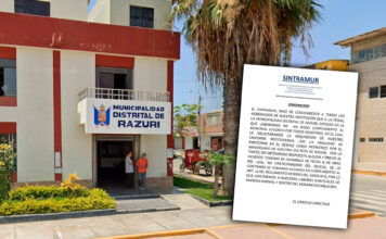 Sindicato de Trabajadores de Rázuri no participó en desfile por aniversario ante la falta de entrega de uniformes