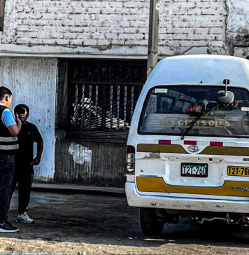Trujillo: PNP recupera combi robada de la E.T Los Girasoles