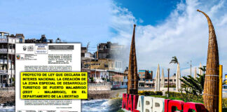 Congreso: impulsan creación de Zona Especial de Desarrollo Turístico de Puerto Malabrigo