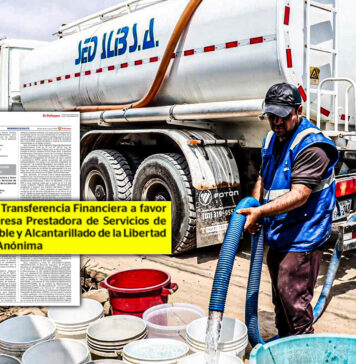 Sedalib obtiene recursos para entrega gratuita de agua potable a poblaciones vulnerables