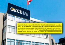Inhabilitan por 24 meses a Constructec VEL Servicios Generales por presentar documentación falsa en licitación