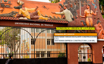 Consorcio Virgen de la Puerta realiza deficiente trabajo de pavimento de adoquines en la UNT