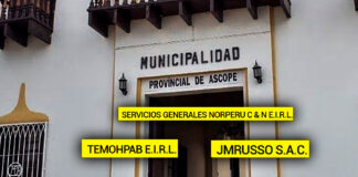 Aparecen empresas que solo han contratado con la gestión de María Cortijo en municipio de Ascope
