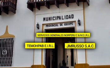 Aparecen empresas que solo han contratado con la gestión de María Cortijo en municipio de Ascope