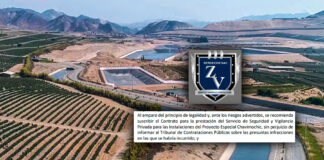 Unidad de Contrataciones de Chavimochic recomendó firmar contrato con Sergecor pese a que presentó documentación falsa