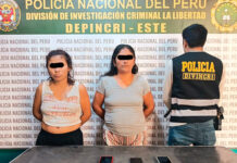 PNP captura a madre e hija acusadas de amenazas y cobros ilegales en Alto Trujillo