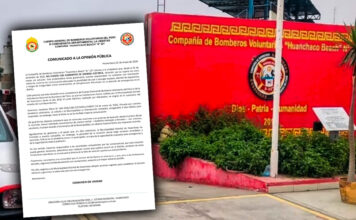 Sede de bomberos de Huanchaco no tiene luz por incompetencia de gestión de Efraín Bueno