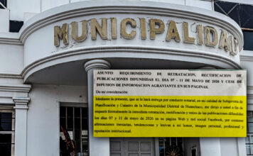 Vía notarial: funcionaria de Huanchaco pide rectificación por nota sobre emisión de constancia de posesión