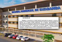 Pataz: Minsa dispone reconformación de comité para licitar hospital de Tayabamba