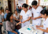 Campaña gratuita de UPAO de prevención de diabetes en Florencia de Mora