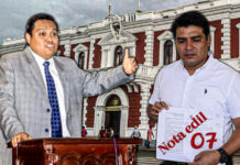 MPT: candidato del APRA le pone 07 a la gestión del apepista Mario Reyna