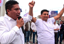 Candidato Ferry Escobedo promete combatir la delincuencia e iniciar el ordenamiento territorial en Alto Trujillo