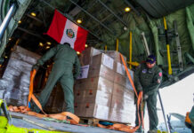 FAP trasladó 14.5 toneladas de ayuda humanitaria para afectados en Venezuela