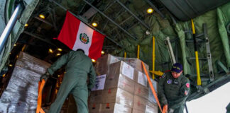 FAP trasladó 14.5 toneladas de ayuda humanitaria para afectados en Venezuela