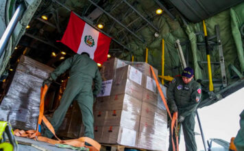 FAP trasladó 14.5 toneladas de ayuda humanitaria para afectados en Venezuela