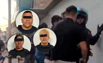 Detienen a tres extranjeros acusados de presunta extorsión en Trujillo