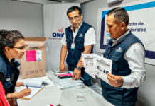 ODPE Trujillo verifica material electoral para la segunda elección presidencial