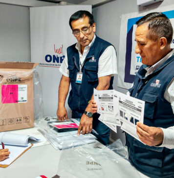 ODPE Trujillo verifica material electoral para la segunda elección presidencial
