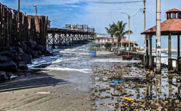 Pacasmayo y Puerto Eten: fuertes oleajes causan daños y afectan actividad pesquera
