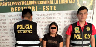 Detienen a mujer acusada de pertenecer a banda extorsiva en Huanchaco