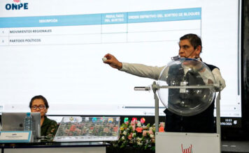 Partidos políticos aparecerán en la parte superior de la cédula sufragio y los movimientos regionales en la sección inferior